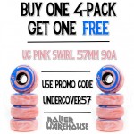 BUY ONE GET ONE FREE: UC Pink Swirl 57mm 90a