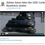 Adrien Anne rides the USD Carbon 3 Bambricks