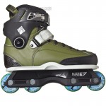 Custom USD Carbon 2 Green Skates