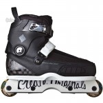 Custom USD Carbon IV Black Boots