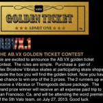 AB.VX GOLDEN TICKET CONTEST