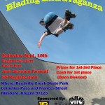 Blading Extravaganza Competition Flier