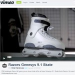 VIDEO: Razors Genesys 9.1 Skate