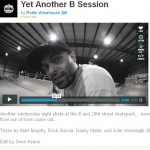 VIDEO: WNS 12/28/2011 at 28th and B Skatepark