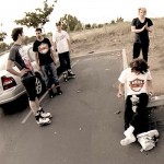 The crew getting ready to shred. Photo By: Keane