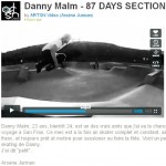 VIDEO: Danny Malm – 87 Days Section