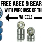 Free Abec 9 Bearings with Circolo Zamora & Provoke 56mm