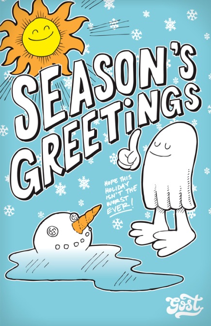 Holiday Greetings from Gost! Holiday Greetings from Gost!