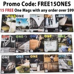 This Weekend Only. 15 Issues of One Magazine FREE with orders over $99