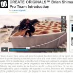 Create Originals Introducing Brian Shima to the Pro Team